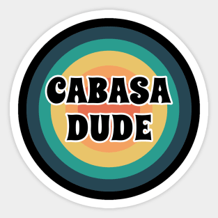Cabasa Dude Sticker